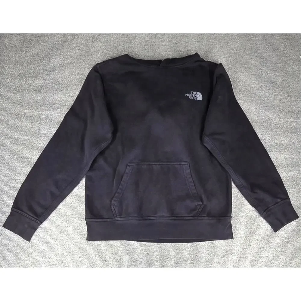 THE NORTH FACE MENS BLACK NEVER STOP EXPLORING HOODIE SIZE SMALL FLEECE